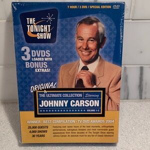 Free with bundle! The Tonight Show Starring Johnny Carson DVD Collection